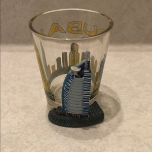 Dubai shot glass